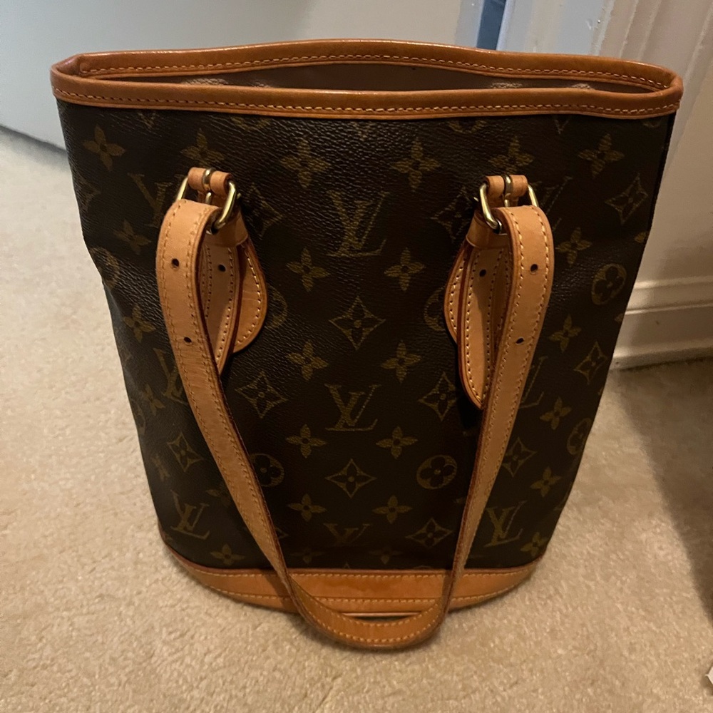 Louis Vuitton Brown Monogram Bucket Bag